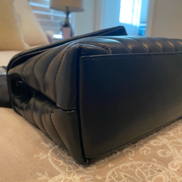 Signature Style Saint Yves Laurent Loulou YSL black on black bag. - Picture 3 of 13